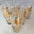 MCM Libbey Gold Leaf Drink Glasses 2 thumbnail