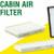 Cabin Air Filter Set Mann CU 2745-2 New 2 thumbnail
