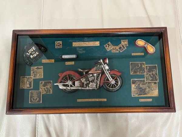 Harley Davidson Shadow box 1