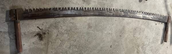 Antique 66 inch 2 Man Saw 1