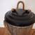 Retro Metal Garbage / Storage / Recycle Bin Industrial 14"x13" 2 thumbnail
