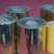 VINTAGE PRINTER SHOP ROLLS Gold Reflective & Yellow 8 Print Roll Lot 9 thumbnail