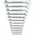 Craftsman 47046 12 pc. SAE Combination Wrench Set w/ organizer, USA 1 thumbnail