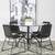 **Round Dining Table~Wood and Glass Dining Room Tables and Chairs*** 22 thumbnail
