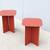 Modern Antoni Palleja for RS Barcelona Plec Square Side Tables a Pair 13 thumbnail