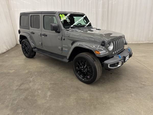 2023 Jeep Wrangler 4x4 4WD Electric Sahara 4xe SUV 1