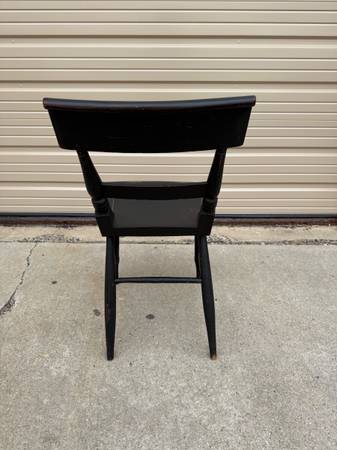 Silla pintada antigua estilo federal, ennegrecida y dorada de Baltimore - $1.050 (Fairfax)63471267478145121