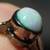 Natural White Opal Ring, Size 7.5 6 thumbnail