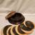 Vintage wood 6 coaster set 1 thumbnail