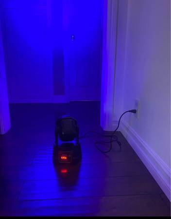 1PC Pro DJ LED Moving Head Light Wash/Beam – 105W RGBW Stage Lighting 1