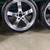 (4) 20 inch aftermarket chrome wheels with tires (staggered) 5x120 5 thumbnail
