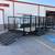 Flat Rock's 20' Landscape Trailer With 48" Side Walls - Side Gate 10 thumbnail
