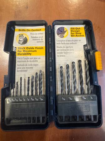 Ryobi Drill Bit Set in Case 1