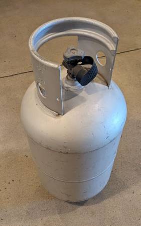 5 gal. WORTHINGTON aluminum propane tank 1