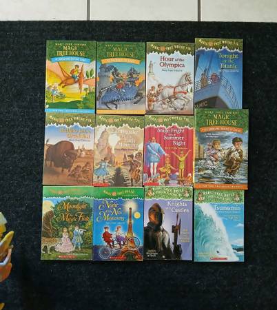 12 Magic Tree House Book Lot VGC inc Merlin Mission Research Hardcover 1