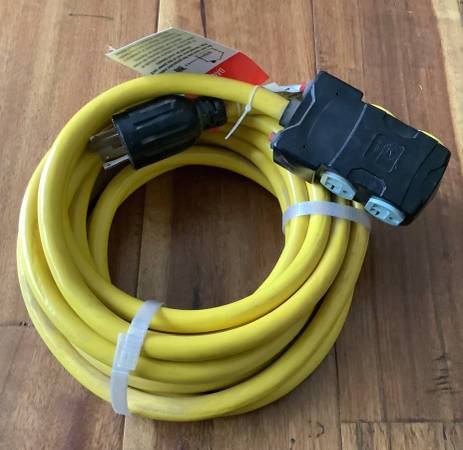 InterTek Generator 25' Extension Cord 125V 15/20A 4000058 Champion 480 1