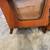 Rare Pair Antique Made Germany Rattan Caning Braid Orange Armchairs 17 thumbnail