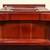 LARGE WOODEN JEWELRY BOX WITH CLOCK WITH AND FIVE DRAWERS - 12" TALL 3 thumbnail