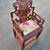 Carved Hongmu Hardwood Throne Armed Chair Asian Chinese 1 thumbnail