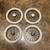 4 Vintage Peg Perego Baby Stroller Solid Rubber Metal 16 Spoke Wheels 1 thumbnail