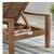 Woodford Eucalyptus Wood Outdoor Chaise Lounge Chair 2 thumbnail