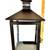 Black Metal Lantern NEW Indoor Outdoor ClassicDecorative Hanging 18x10 4 thumbnail