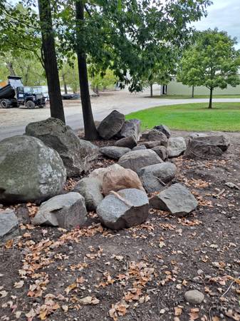 Decorative landscape boulders 1