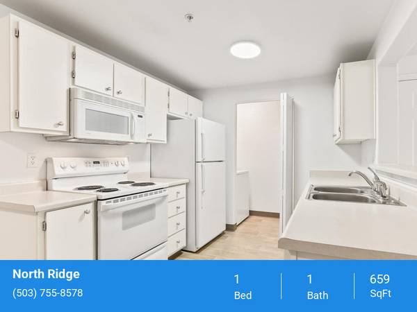 $1,540 / 1br - 659ft2 - 1 Bedroom  , 1 Bathroom  with Up to 6 Weeks Free! Limited Time! (Rock Creek)63672671244161120