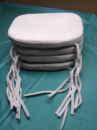4 New Chair Cushions 1