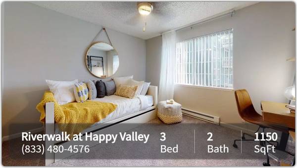 $2,139 / 3br - 1150ft2 - La vida es dulce con 3 habitaciones - 🍋 (Happy Valley)63672618941827120