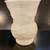 Vintage E.O. Brody Cleveland Milk Glass Vase Textured Crinkle Vase Bow 1 thumbnail