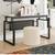 Glass Top Writing Desk 4 thumbnail