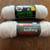 Yarn, vintage wool, 2 skeins, white, 4 oz each. 1 thumbnail