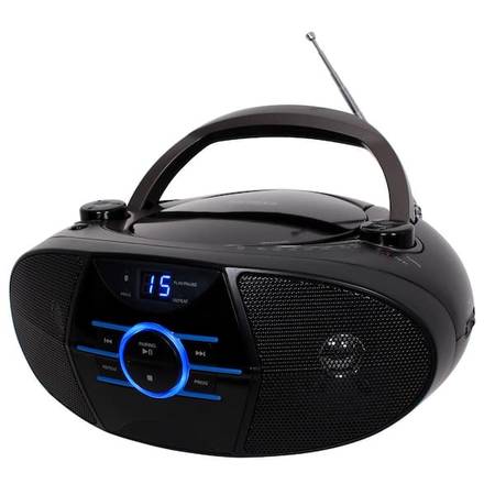 Jensen Portable Compact Disc (CD) Player w/ AM/FM Radio & Bluetooth 1