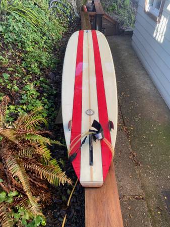10.0 foot Becker longboard surfboard 1