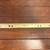 VINTAGE SOLID BRASS 18 INCH RULER FROM REIN CO HOUSTON TX 3 thumbnail