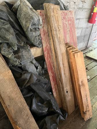 Rough cut lumber 8 pcs full 1" x32"x 5" w, 4 pcs 7/8"x 5 3/8"x50" 1