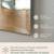HAMILTON HILLS BRUSHED GOLD 30X40" PIVOT MIRROR - ALLNEW 4 thumbnail