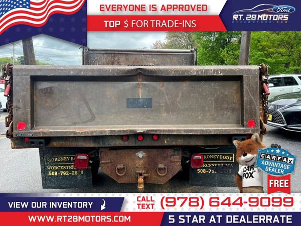 2018 Ford Super Duty F550 F 550 F-550 DRW Super Duty F 550 DRW Super D - $47.950 (RT 28 MOTORS)63470891975937123