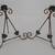 Set of 2 display stands with Palm Tree Deco Hawaiian Plate or Picture 1 thumbnail