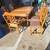 Antique dinning table set 4 thumbnail