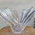 Huge 24" wide Art Vannes, France crystal glass centerpiece bowl vase 1 thumbnail
