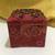 Floral Print Beaded Trinket Square Box 4 thumbnail