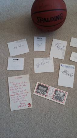 Basketball Autographs 1