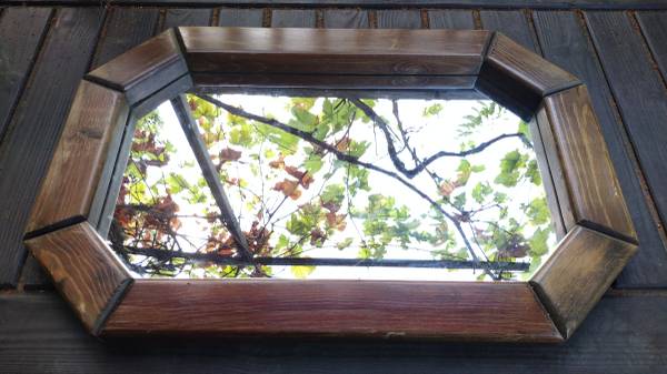 stylish mirror wood frame 1