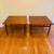 Pair of Mid Century Danish Scandinavian Teak Coffee Table End Tables 6 thumbnail