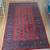 Approx. 6 X 8 Ruby Red Like-New Hand-Knotted Wool Bukhara Rug 1 thumbnail