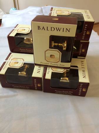 8 New Baldwin Premium Dummy knobs 1