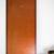 Large elegant vintage mid century modern mirror in walnut wood frame 5 thumbnail