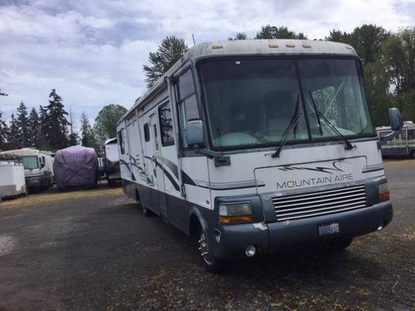 diesel motor home needs repair interior bad runs drives great serious 1